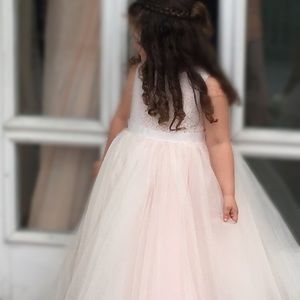 David’s Bridal Flower Girl Dress